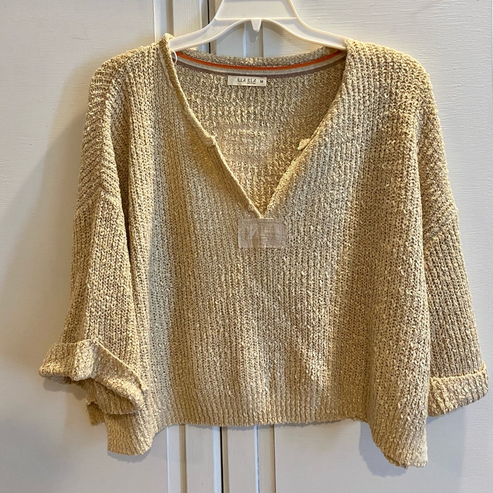 Boutique Cropped Sweater